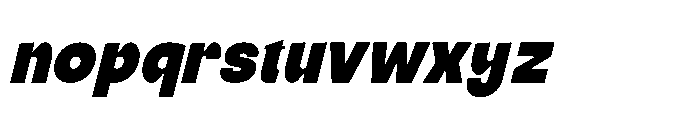 Banids Italic Font LOWERCASE