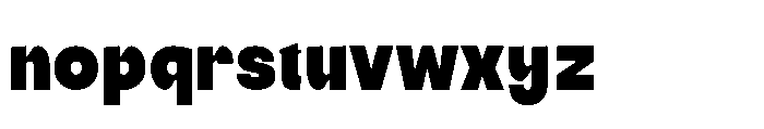 Banids Regular Font LOWERCASE