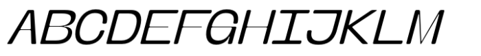 Banigar Round Light Italic Font LOWERCASE