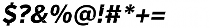 Banjax Notched Bold Italic Font OTHER CHARS