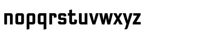 Bank Sans Comp Medium Font LOWERCASE