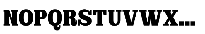 Bankers Slab Condensed Font UPPERCASE