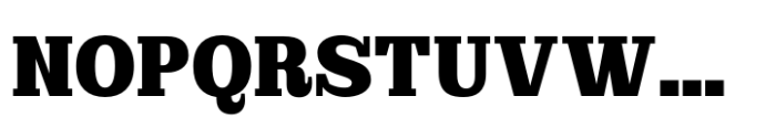Bankers Slab Sm Conden Font UPPERCASE