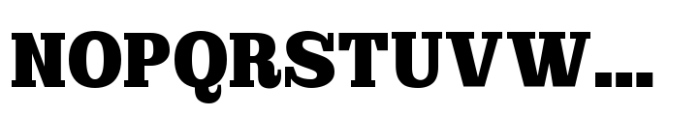 Bankers Slab Variable Font UPPERCASE