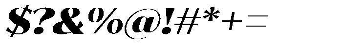 Bankins Expanded Bankins Black Mr AExpanded Slant Font OTHER CHARS