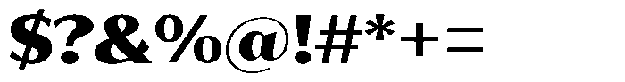 Bankins Expanded Bankins Black Xc AExpanded Font OTHER CHARS