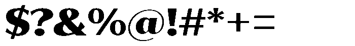 Bankins Expanded Bankins Black Xc AMr BExpanded Font OTHER CHARS