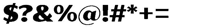 Bankins Expanded Bankins Black Xc BExpanded Font OTHER CHARS
