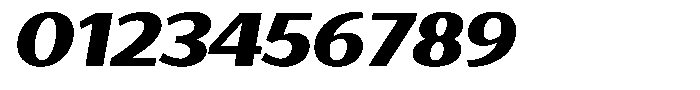 Bankins Expanded Bankins Black Xc BMr AExp Slant Font OTHER CHARS