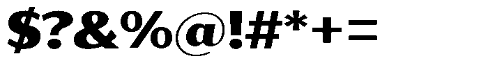 Bankins Expanded Bankins Black Xc BMr BExpanded Font OTHER CHARS