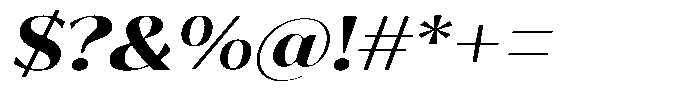 Bankins Expanded Bankins Bold Mr AExpanded Slant Font OTHER CHARS