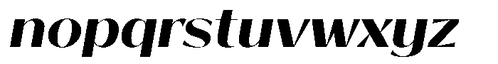 Bankins Expanded Bankins Bold Mr BExpanded Slant Font LOWERCASE