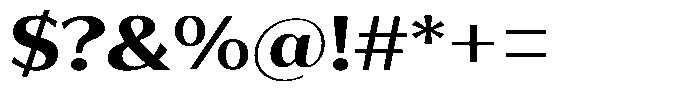 Bankins Expanded Bankins Bold Xc AMr AExpanded Font OTHER CHARS