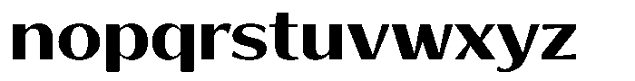 Bankins Expanded Bankins Bold Xc AMr BExpanded Font LOWERCASE