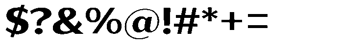 Bankins Expanded Bankins Bold Xc BMr AExpanded Font OTHER CHARS