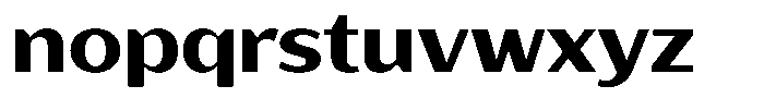 Bankins Expanded Bankins Bold Xc BMr AExpanded Font LOWERCASE
