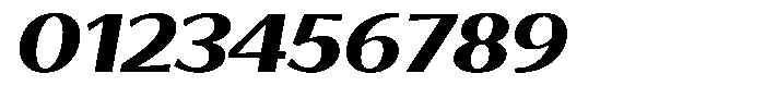 Bankins Expanded Bankins Extra Bold Xc AExp Slant Font OTHER CHARS