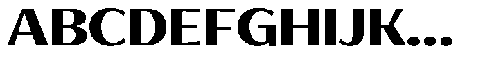 Bankins Expanded Bankins Extra Bold Xc AMr BExp Font