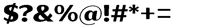 Bankins Expanded Bankins Extra Bold Xc BMr AExp Font OTHER CHARS
