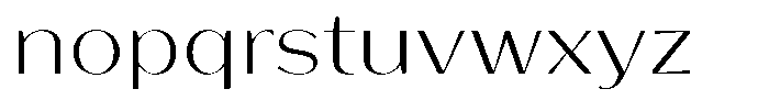 Bankins Expanded Bankins Extra Light Mr AExpanded Font LOWERCASE