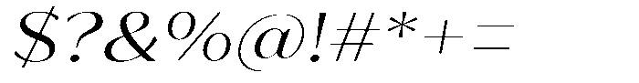 Bankins Expanded Bankins Light Expanded Slant Font OTHER CHARS