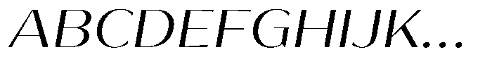 Bankins Expanded Bankins Light Expanded Slant Font