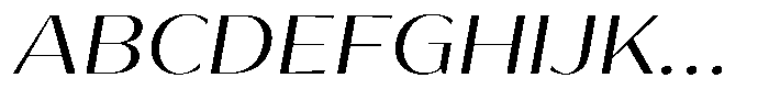 Bankins Expanded Bankins Light Mr AExpanded Slant Font