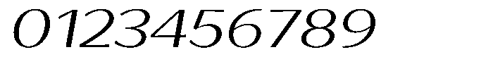 Bankins Expanded Bankins Light Xc AMr AExp Slant Font OTHER CHARS
