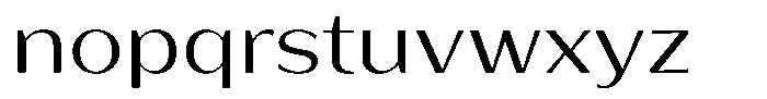 Bankins Expanded Bankins Light Xc AMr AExpanded Font LOWERCASE