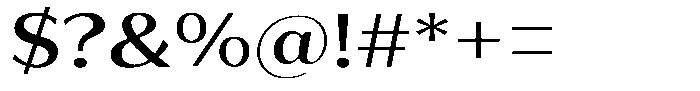 Bankins Expanded Bankins Medium Xc AMr AExpanded Font OTHER CHARS