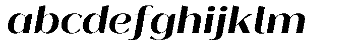 Bankins Expanded Bankins Sem Bold Mr AExp Slant Font LOWERCASE