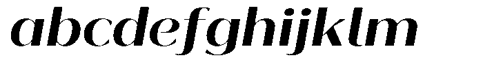 Bankins Expanded Bankins Sem Bold Mr BExp Slant Font LOWERCASE