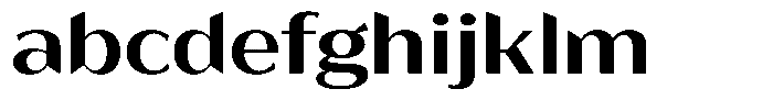 Bankins Expanded Bankins Semi Bold Xc AExpanded Font LOWERCASE