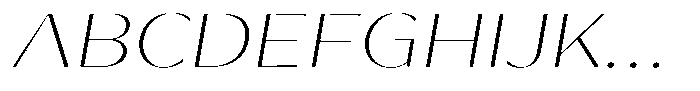 Bankins Expanded Bankins Thin Mr AExpanded Slant Font