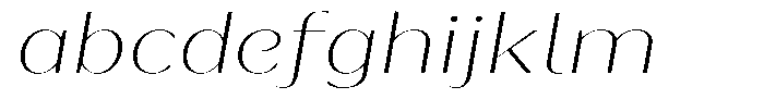 Bankins Expanded Bankins Thin Mr AExpanded Slant Font LOWERCASE