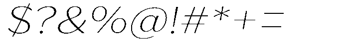 Bankins Expanded Bankins Thin Xc AMr BExp Slant Font OTHER CHARS