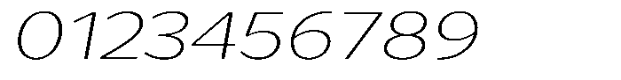 Bankins Expanded Bankins Thin Xc BMr AExp Slant Font OTHER CHARS