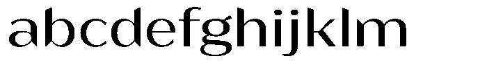Bankins Expanded Bankins Xc AExpanded Font LOWERCASE
