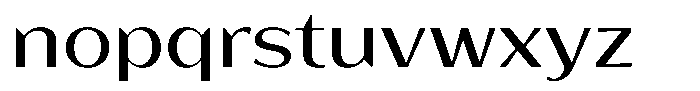 Bankins Expanded Bankins Xc AExpanded Font LOWERCASE