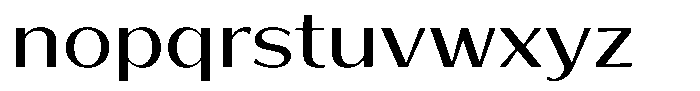 Bankins Expanded Bankins Xc AMr BExpanded Font LOWERCASE