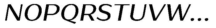 Bankins Expanded Bankins Xc BExpanded Slant Font UPPERCASE