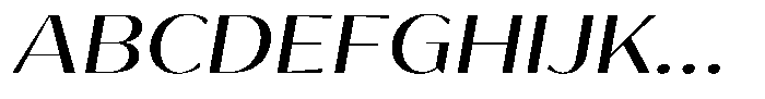 Bankins Expanded Slant Font