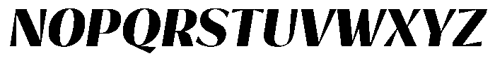Bankins Normal Bankins Black Mr A Slant Font UPPERCASE