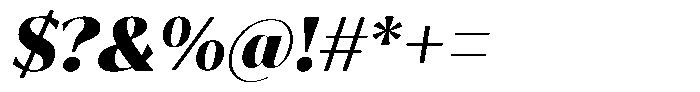 Bankins Normal Bankins Black Mr B Slant Font OTHER CHARS