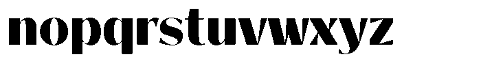Bankins Normal Bankins Black Mr B Font LOWERCASE