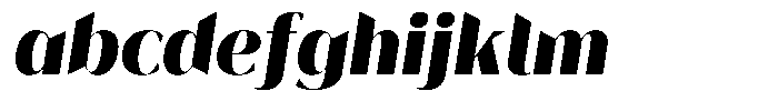 Bankins Normal Bankins Black Slant FONT