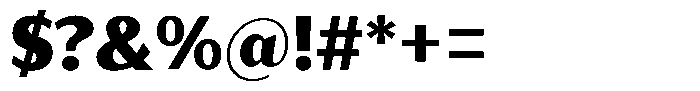 Bankins Normal Bankins Black Xc B Font OTHER CHARS