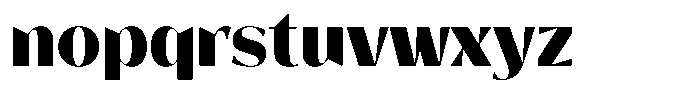 Bankins Normal Bankins Black Font LOWERCASE