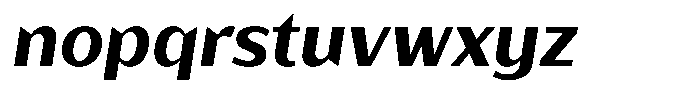 Bankins Normal Bankins Bold Xc B Slant Font LOWERCASE