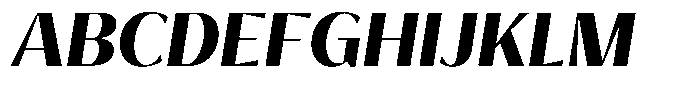 Bankins Normal Bankins Extra Bold Mr A Slant Font